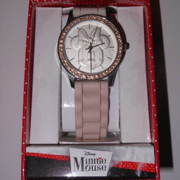 DISNEY - WOMEN’S RHINESTONE ACCENT MINNIE MOUSE WATCH main image 2